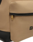 Bally Bag Backpack Logo Tan - 3