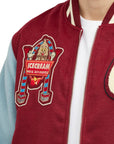 Ice-Cream Jacket Diner Team Varsity Burgundy