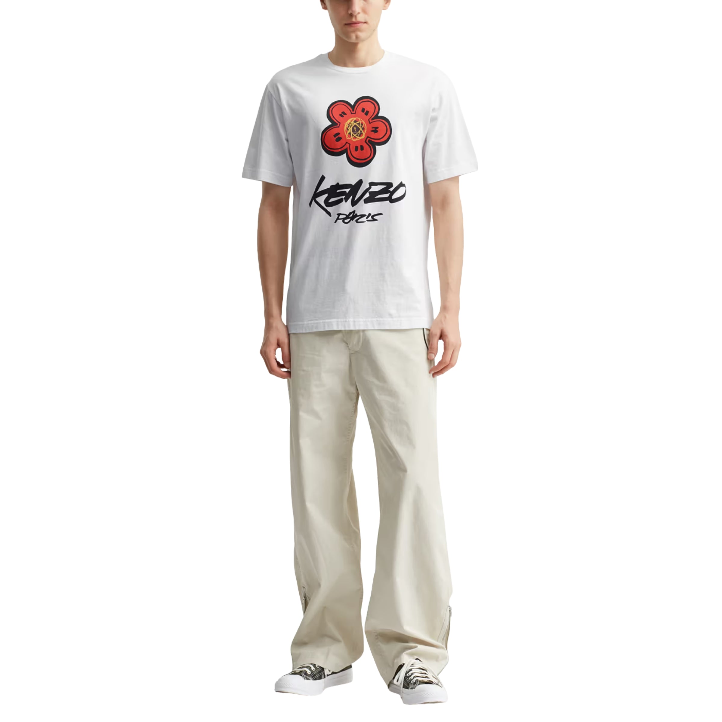 Kenzo T-Shirt X Futura 2000 Big Logo White – AL Capone Premium