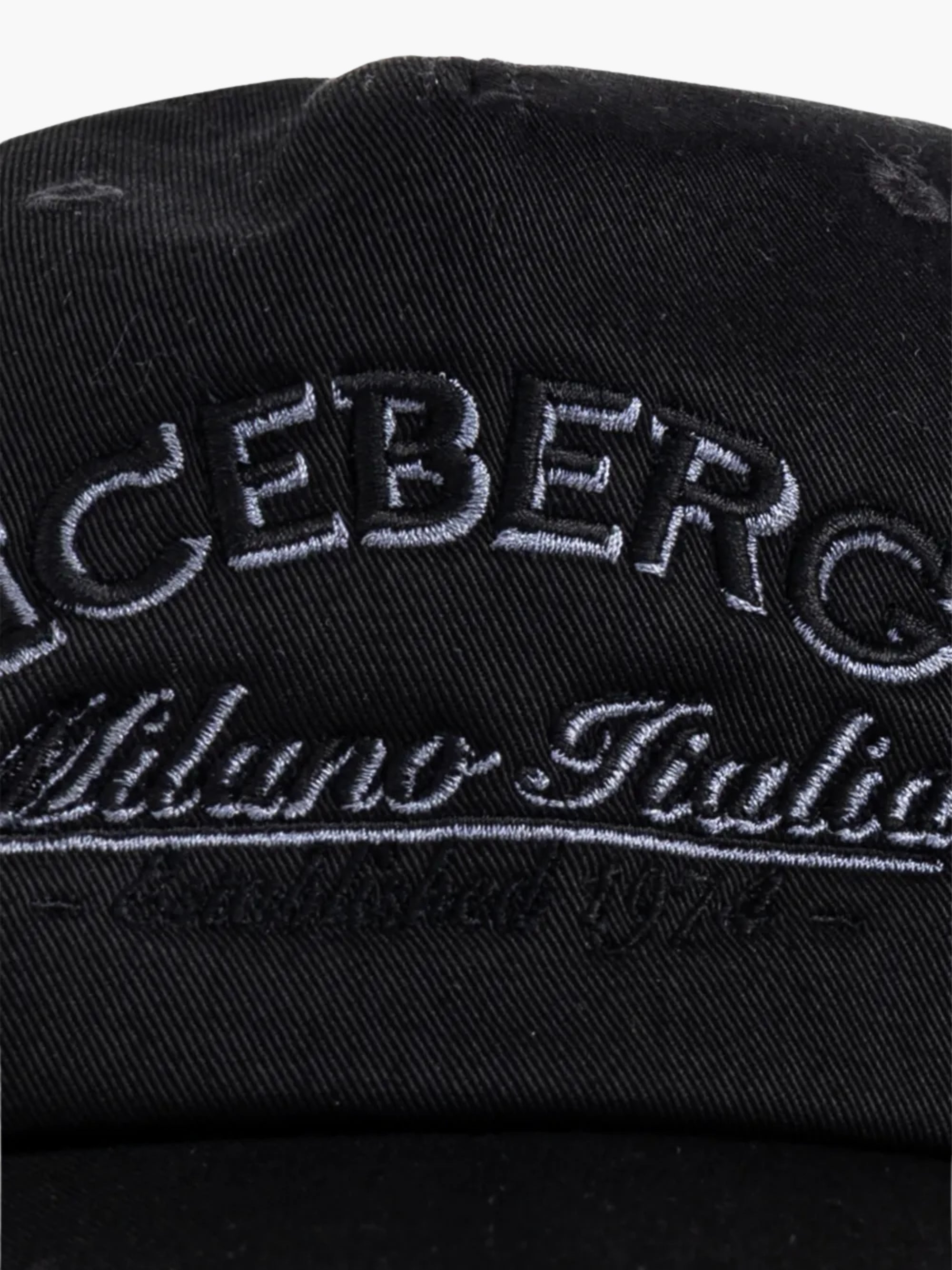 Iceberg Cap Social Club Print Black