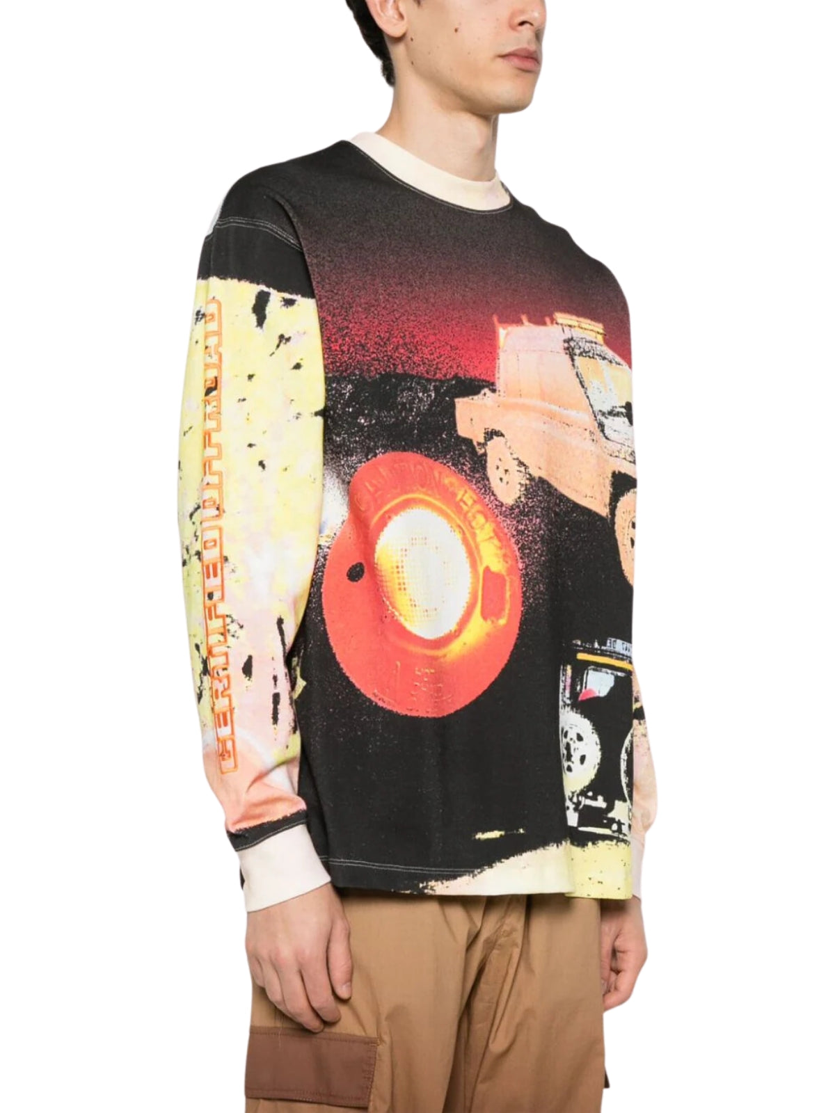 Msgm Sweater Sunset Buzz Multicolour