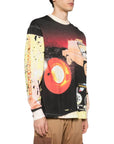 Msgm Sweater Sunset Buzz Multicolour