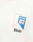 Rhude T-Shirt Logo White