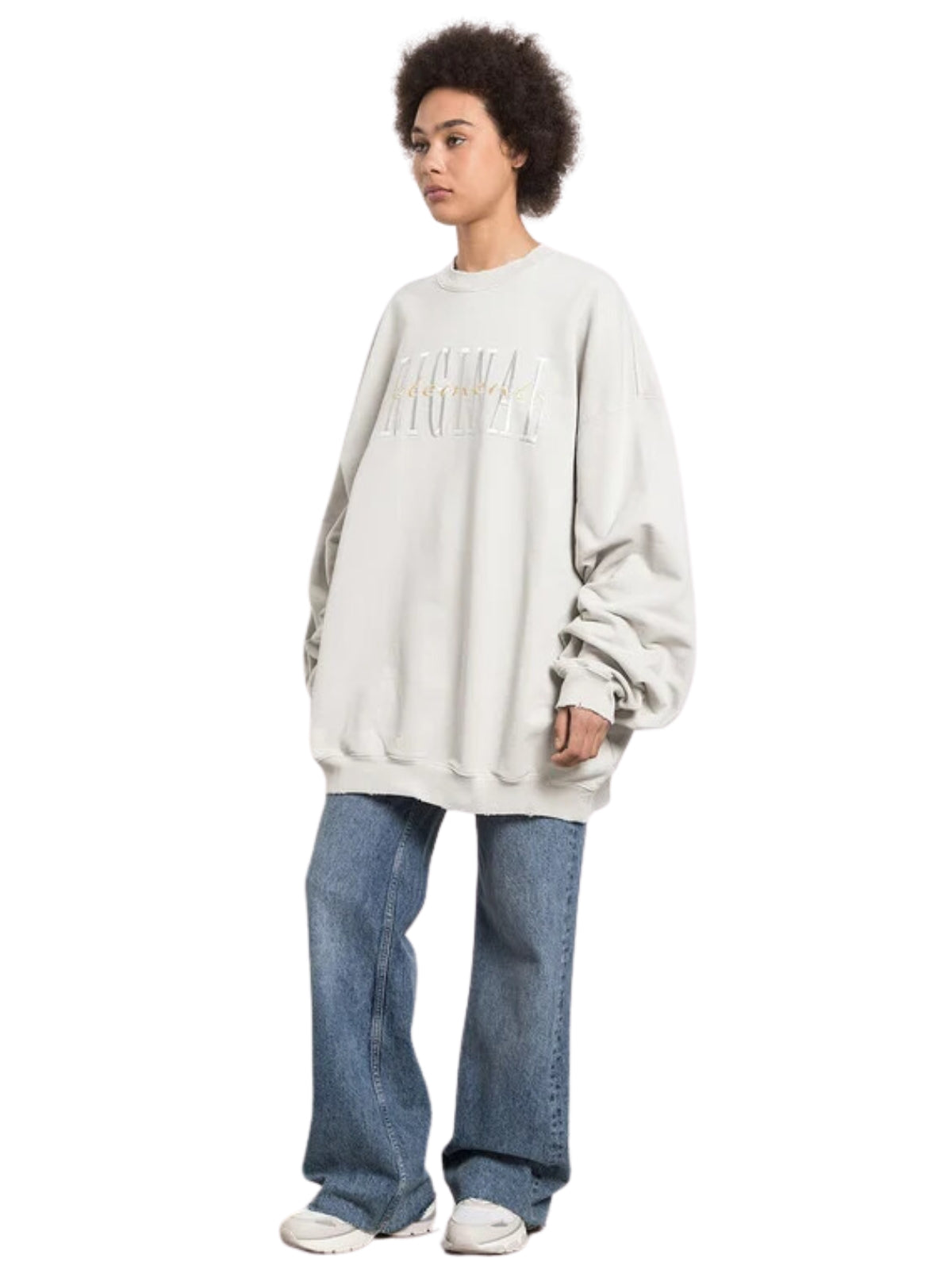 Vetements Sweater Original Mushroom White - 3