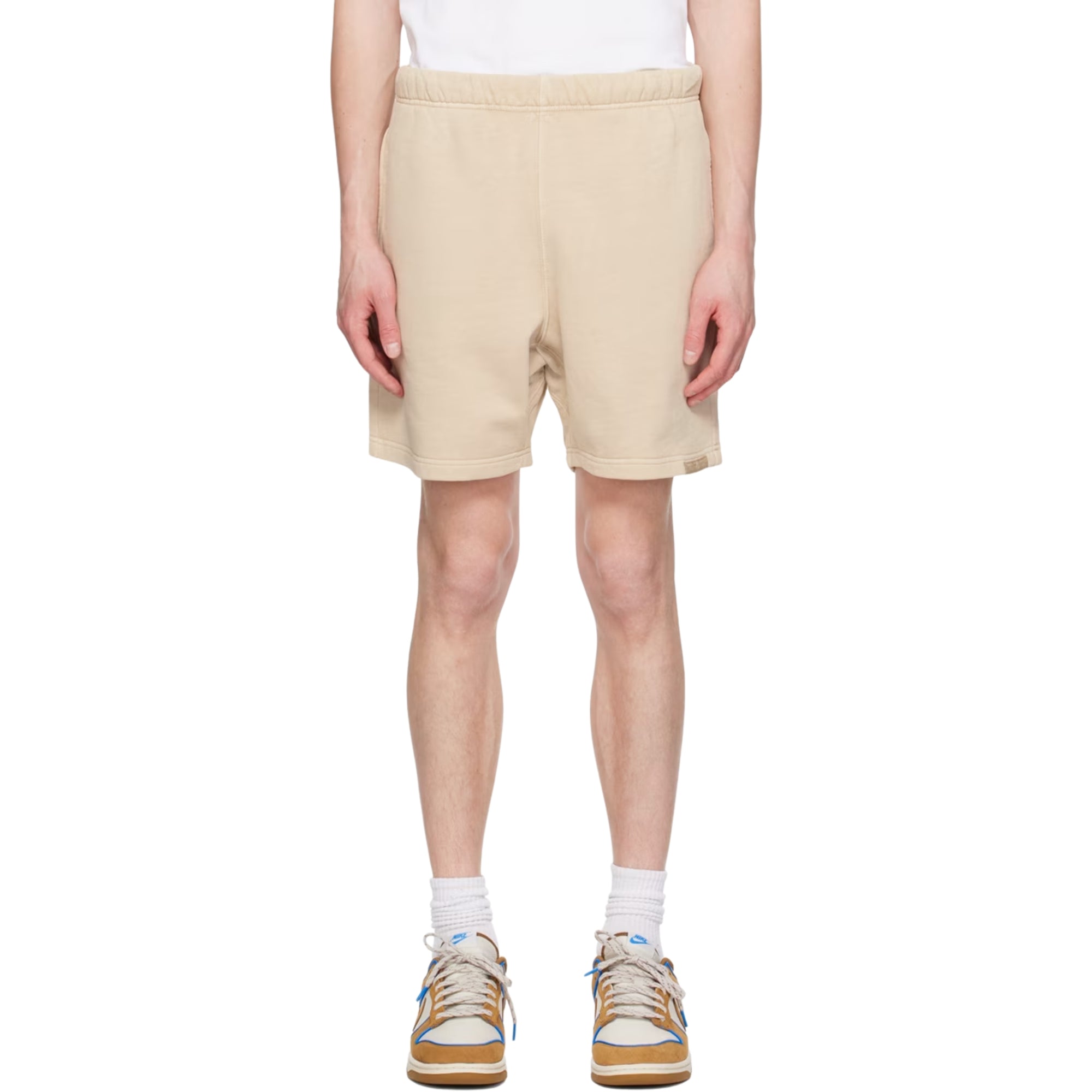 Aape Shorts Logo Light Beige