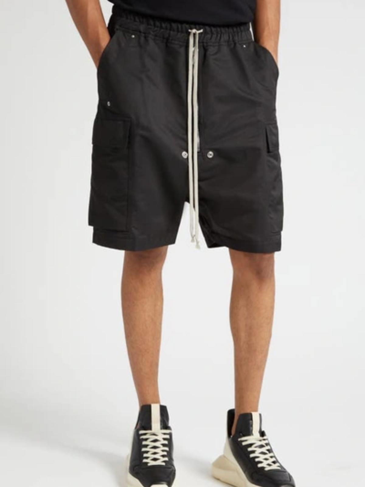 Rick Owens Shorts Cargobela Black - 3