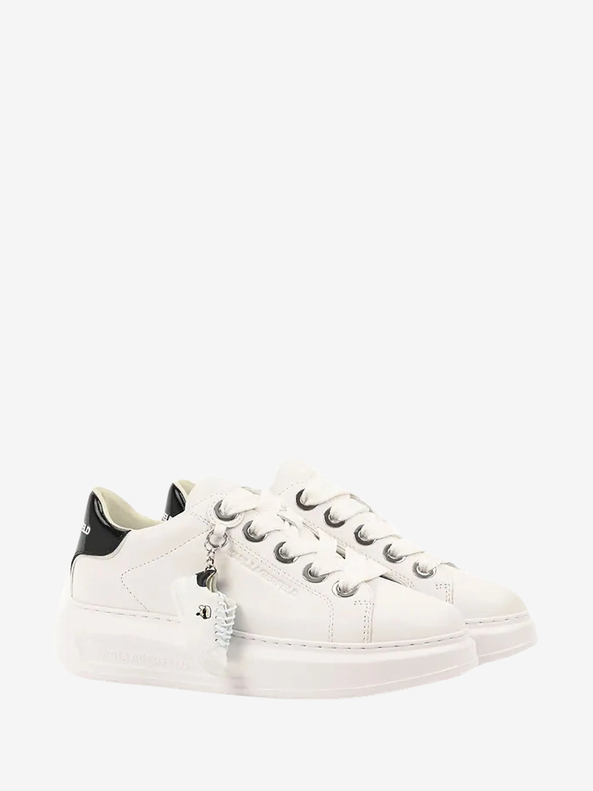 Karl Lagerfeld Sneaker Klls58 Kapri Keychain Kapri White - AL
