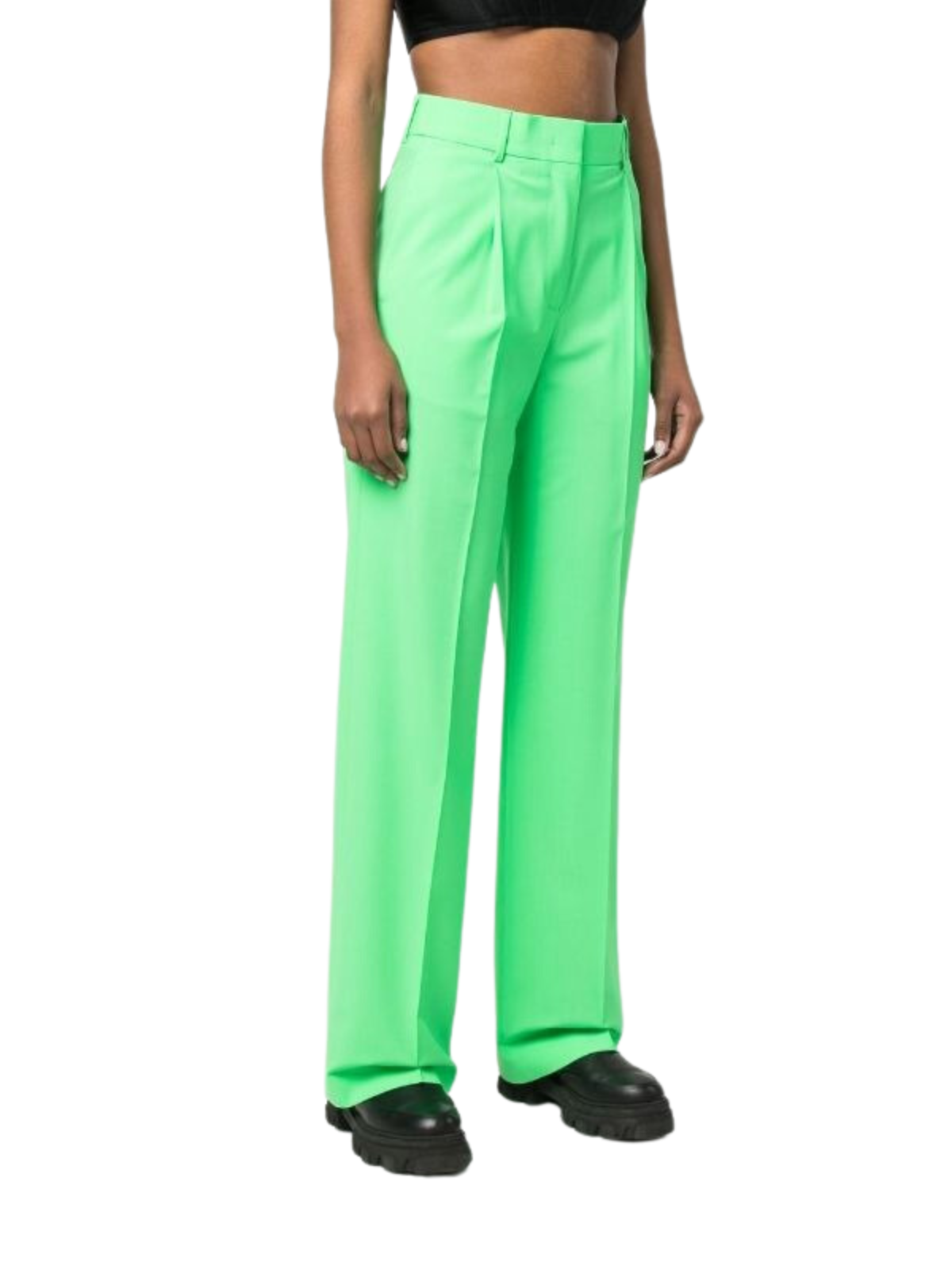 Msgm Pants Ladies Formal Mint - 3