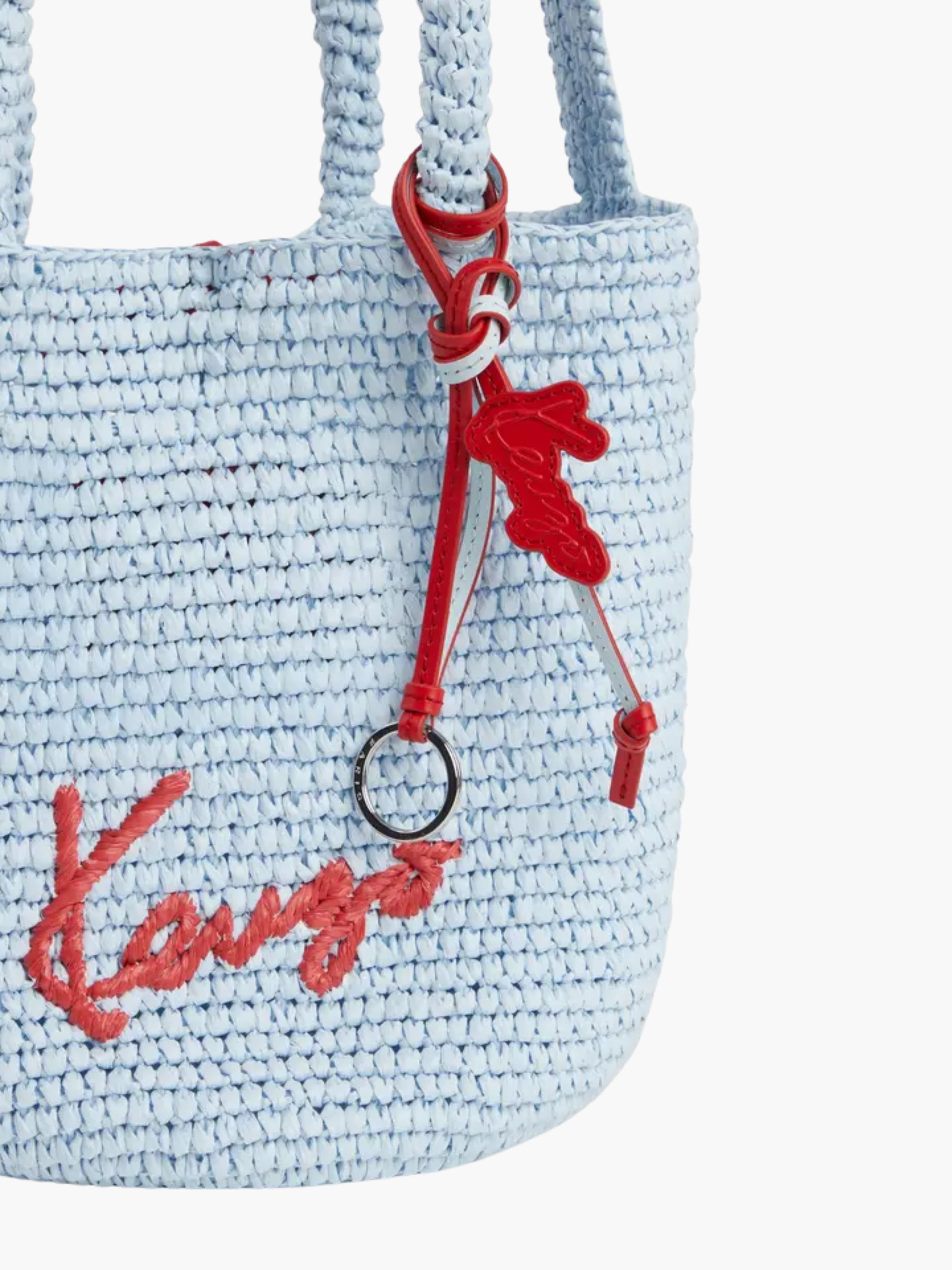 Kenzo Bag Knitted Sling Li Blue