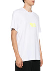 Msgm T-Shirt Logo Cool Grey