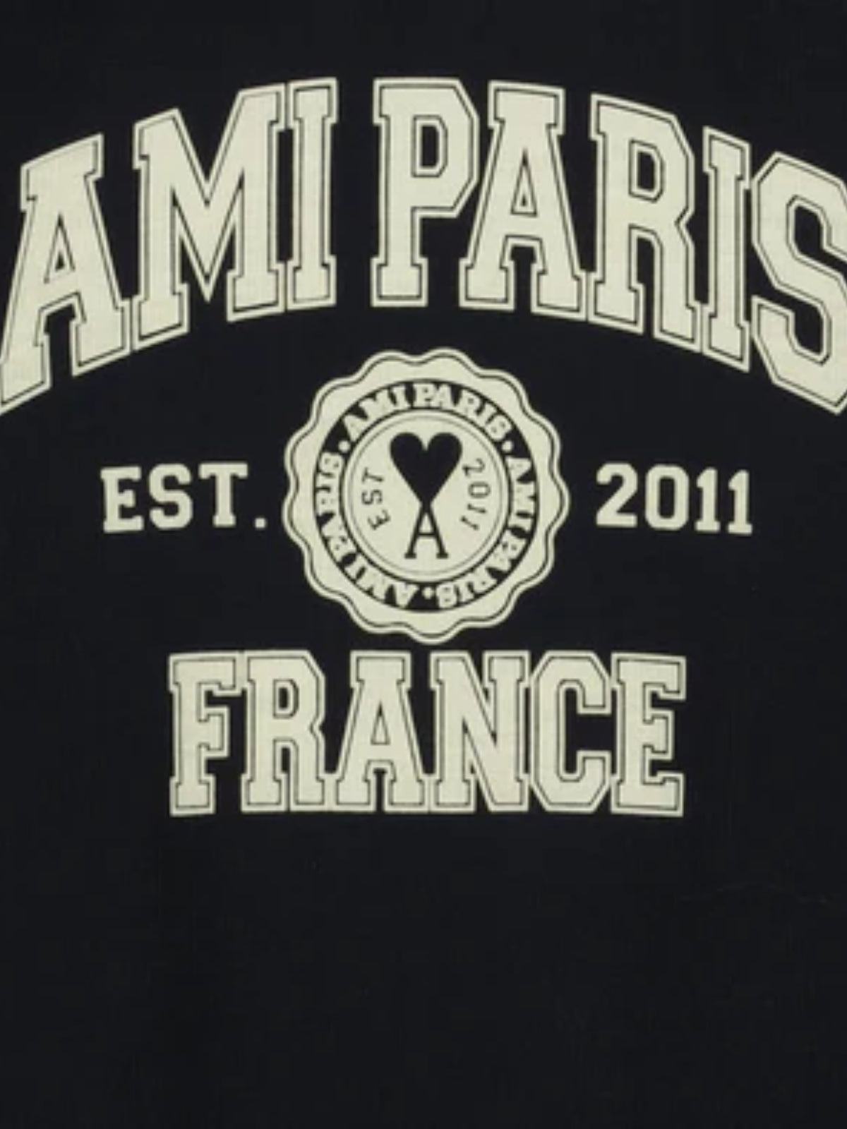 Ami  Sweater Paris Black - 3