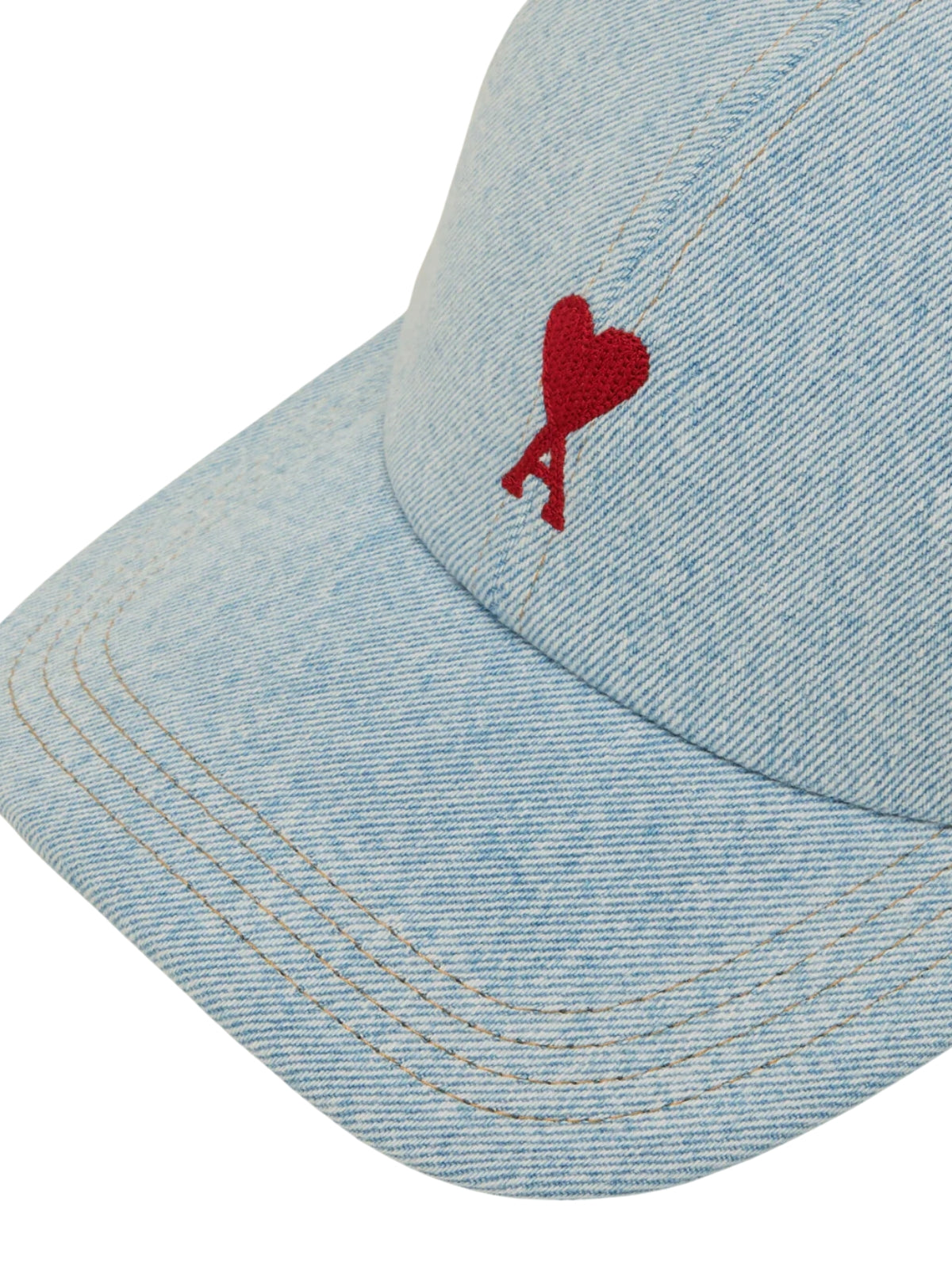 Ami Cap Logo Bleached Blue - 3