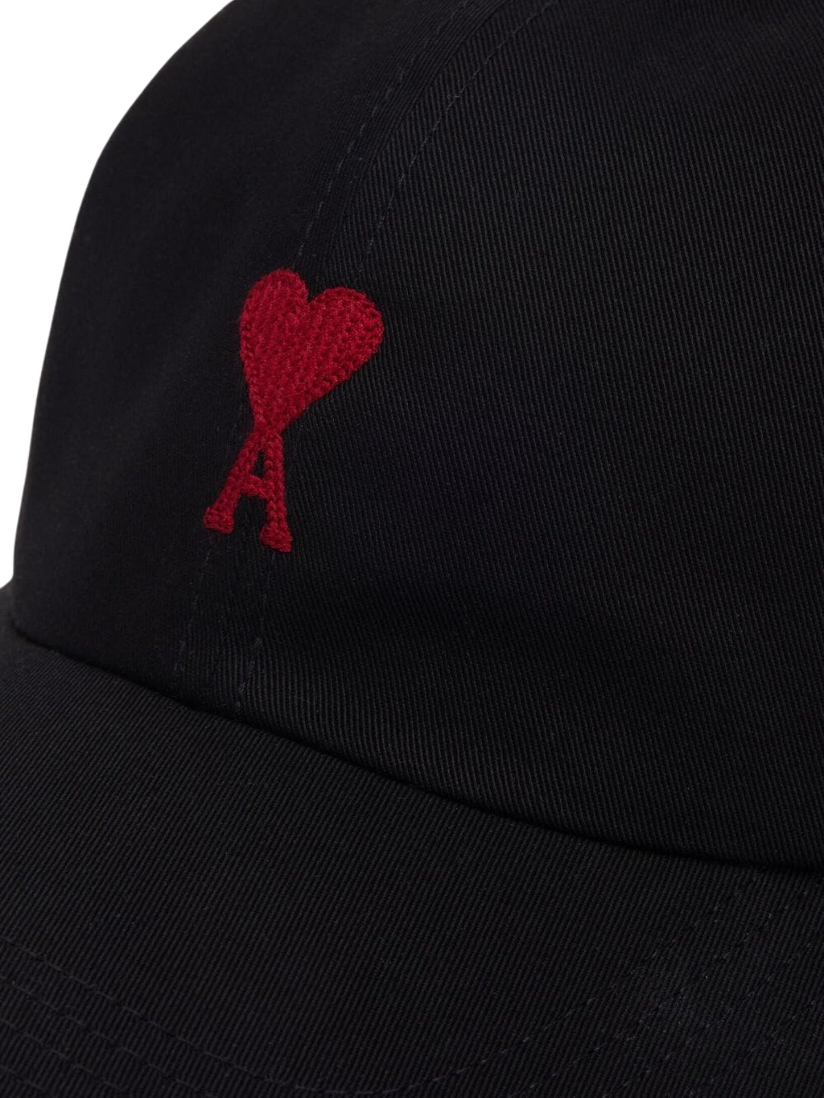 Ami Cap De Coeur Embroidery Black - 3