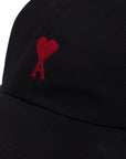 Ami Cap De Coeur Embroidery Black - 3