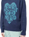 Billionaire Boys Club Sweater Heart Mind Knitted Navy