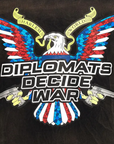 Who Decides War T-Shirt Diplomats Decide Short Sleeve Rust - 3