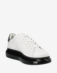 Karl Lagerfeld Sneaker Kl583 Kapri Kushion Lo Lace Lthr White-Black