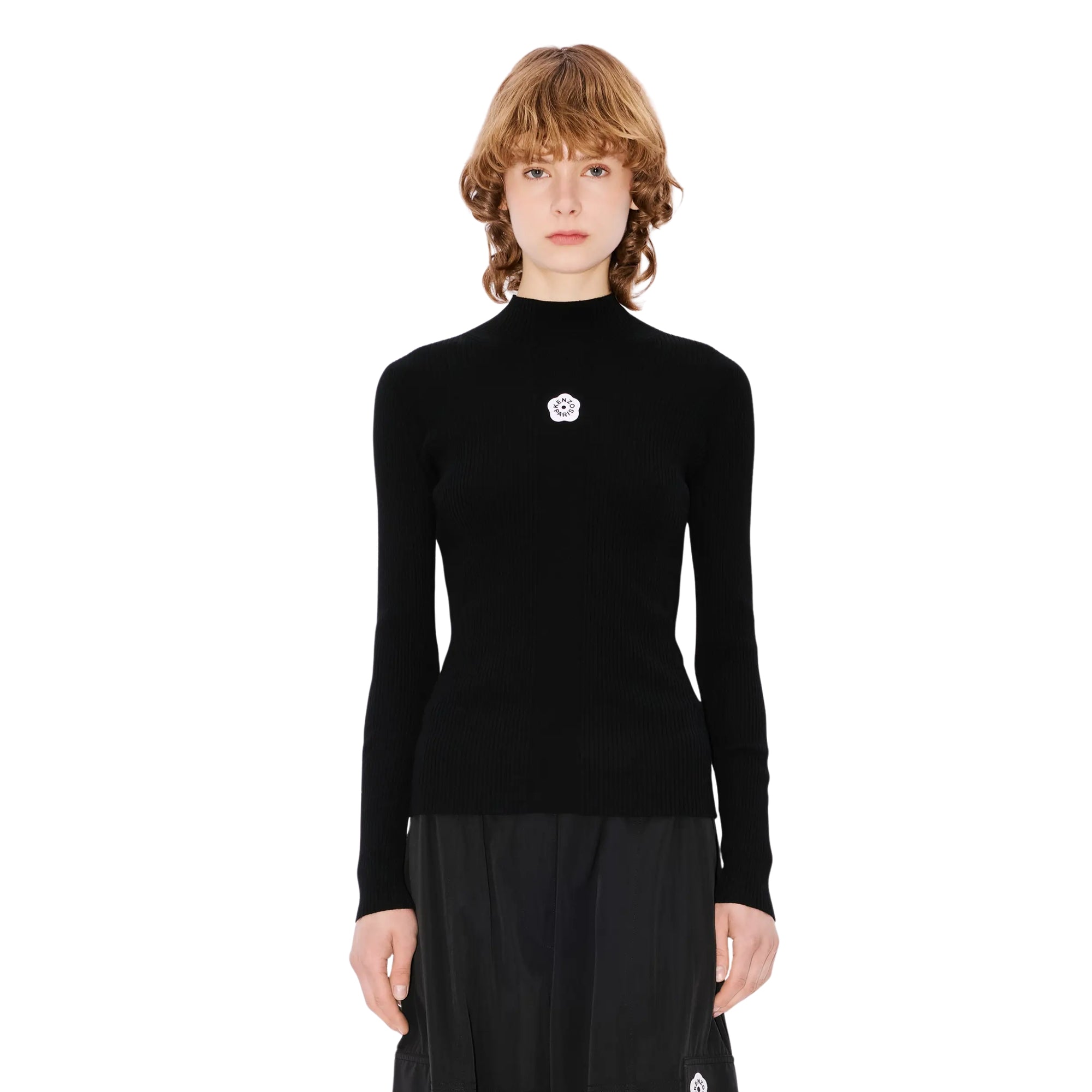 Kenzo Boke Flower 2.0 Knitted Jumper Black-AL Capone Premium