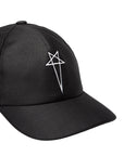 Rick Owens Cap Embroided Black