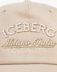 Iceberg Cap Ib  Embroided  Beige