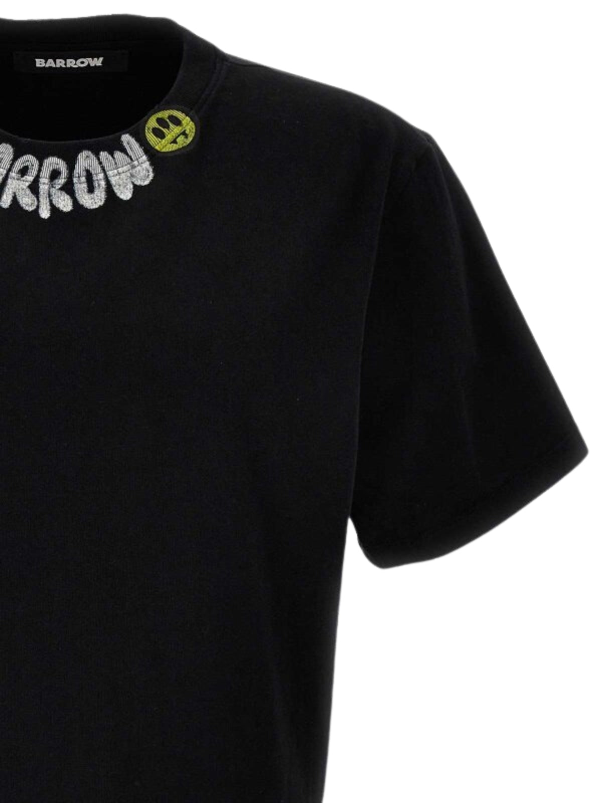 Barrow T-Shirt Collar Logo Black