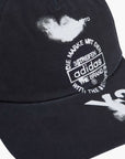 Y-3 Cap Graphic Print Black