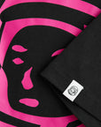 Billionaire Boys Club T-Shirt Astro Helmet Black-Pink