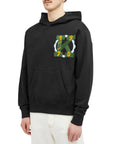 Kenzo Hoodie Embroidered Logo Black