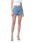 Gcds Short Denim Jeans Blue