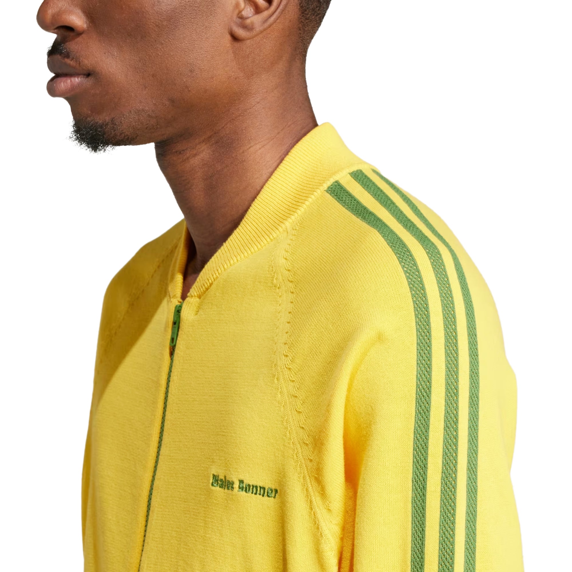 Adidas Jacket Wb Knit Yellow-Green