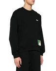 Msgm Sweater Logo Black