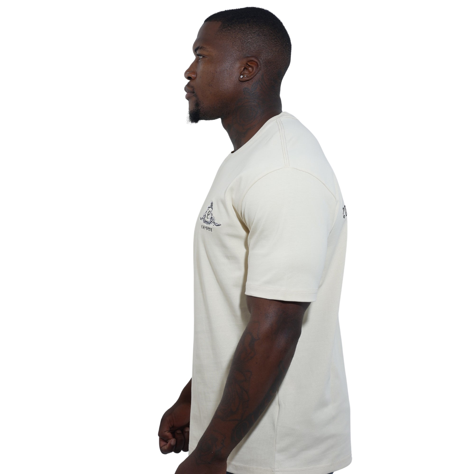 Capone T-Shirt Monaco Legacy Beige