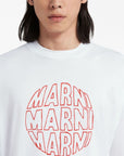 Marni T-Shirt Centre Logo White