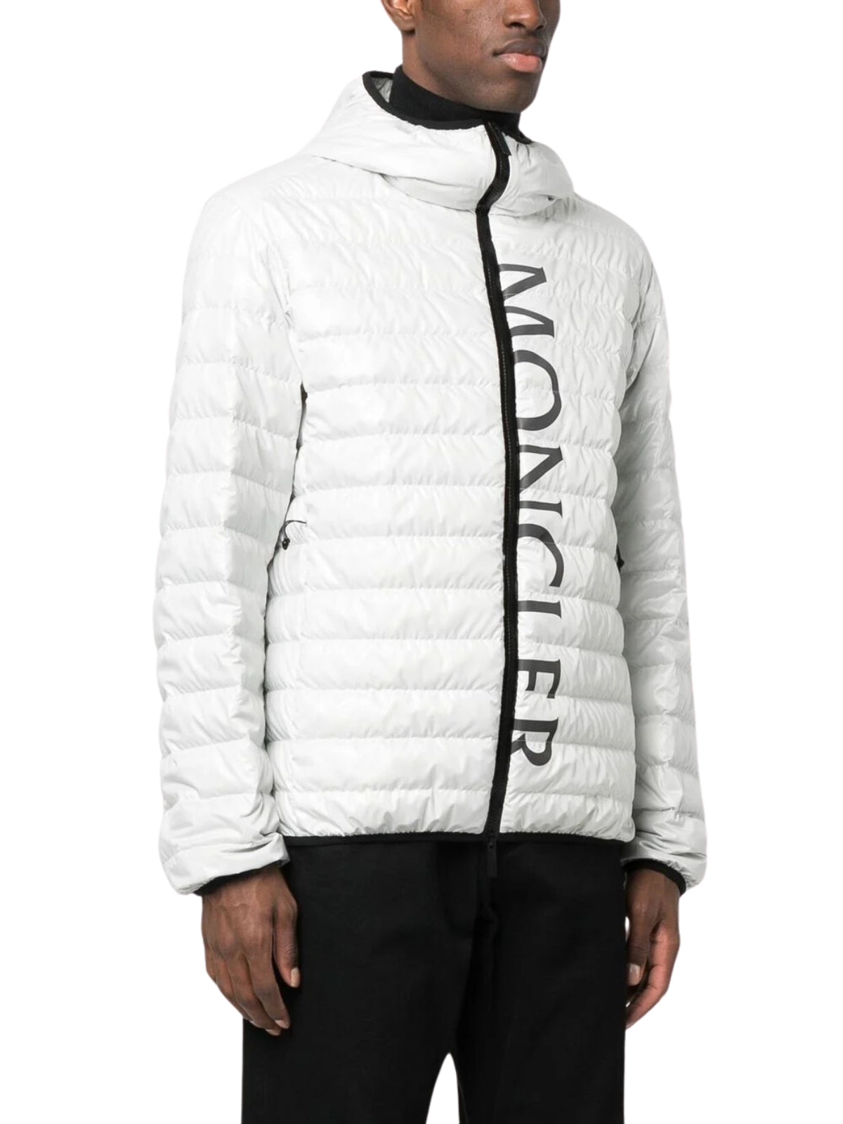 Moncler Jacket Lauzet Logo White