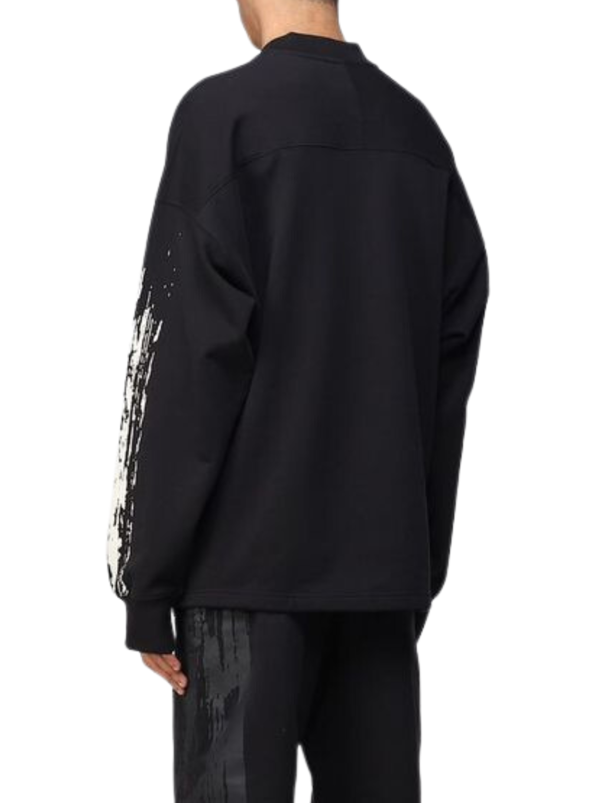 Y-3 Sweater Logo Half Zip Black - 2