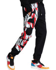 Gcds Track Pant Camo Black