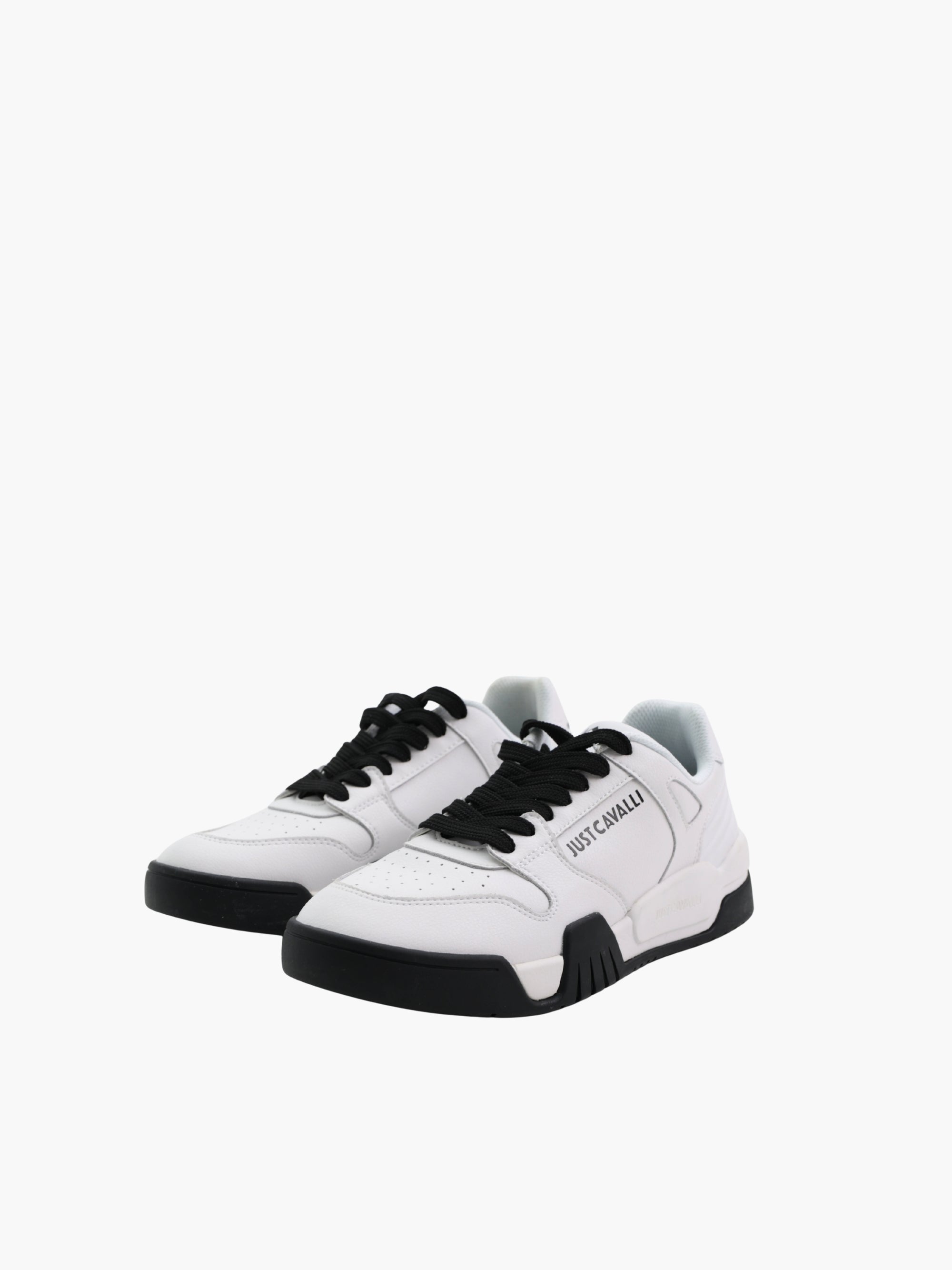 Just Cavalli Sneaker Fondo Style White-Black
