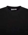 Jil Sander T-Shirt Side Logo Black