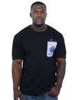 Capone T-Shirt Monaco Tiles Black