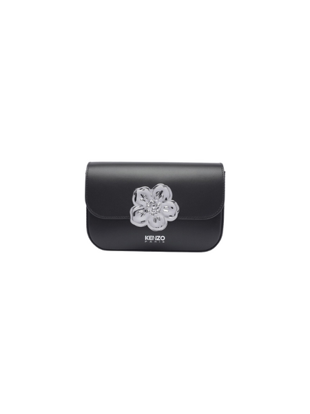 Kenzo Bag Shoulder Flower Buckle Black - AL Capone Premium