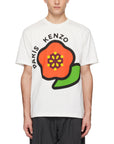 Kenzo T-Shirt Boke Flower White