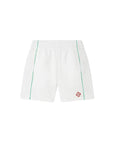 Casablanca Shorts Laser Cut White