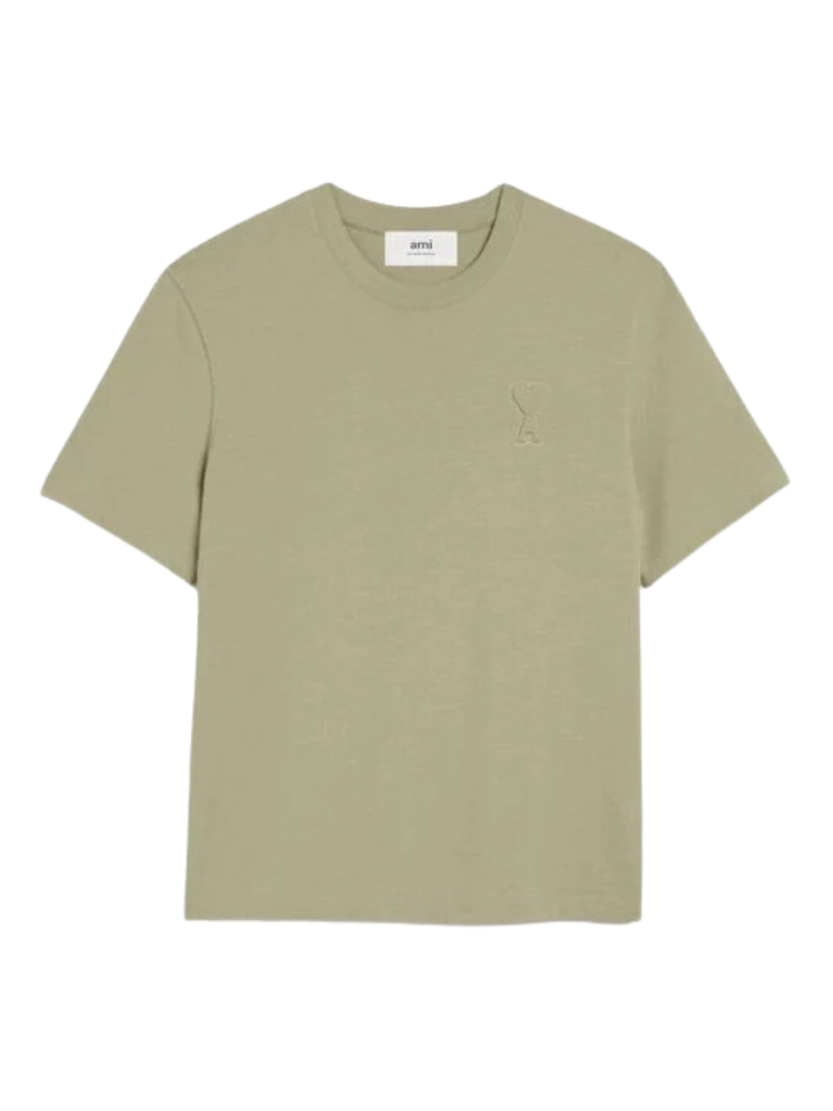 Ami T-Shirt Logo Sage - 1