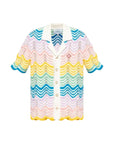 Casablanca Shirt Gradient Wave Multi Colour