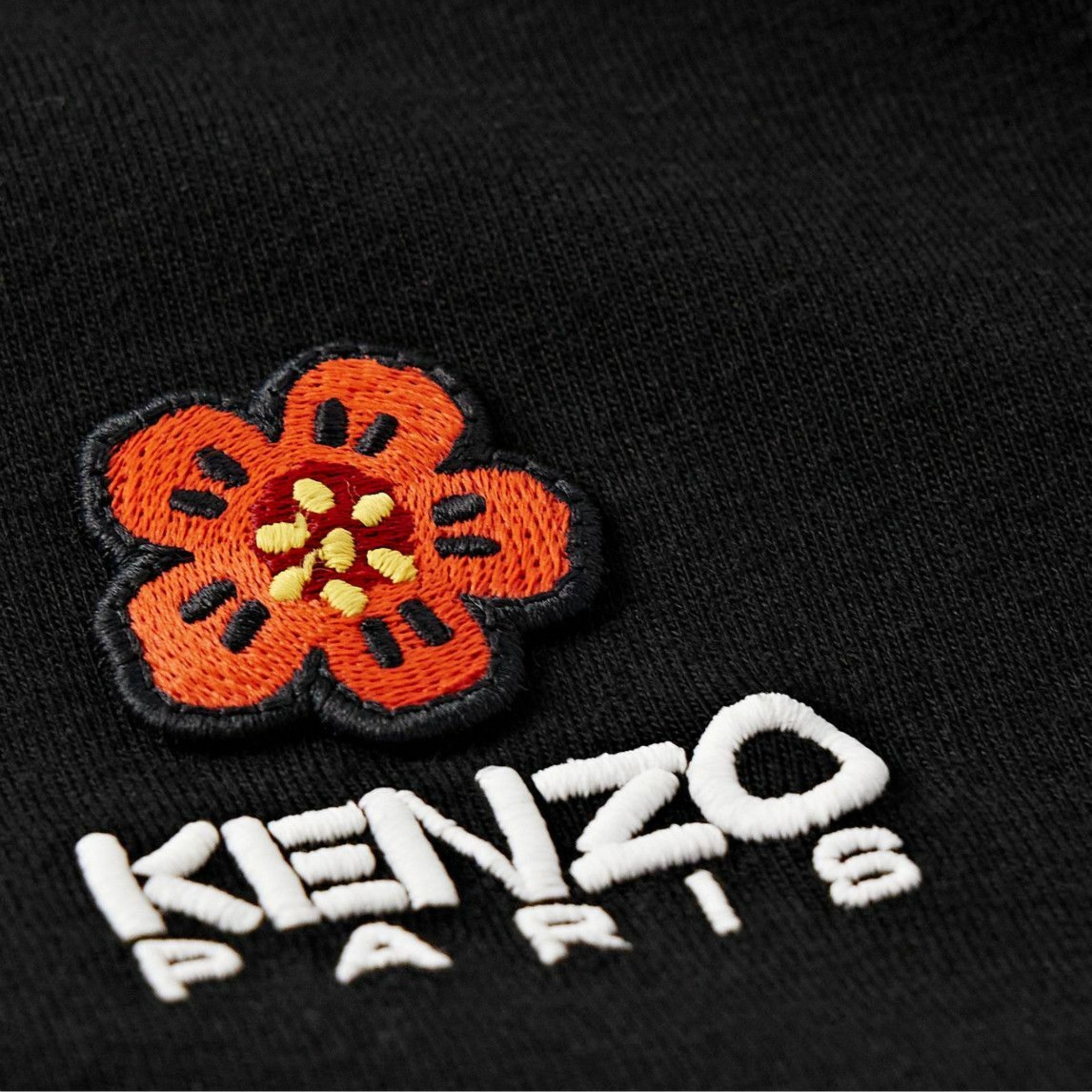 Kenzo T-Shirt Boke Flower Crest Black – AL Capone Premium
