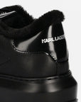 Karl Lagerfeld KL554 Sneaker Kapri Mens Karl NFT Lo Lined Black Leather / Mono