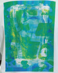 Capone T-Shirt Crew Back Paint Graphic White