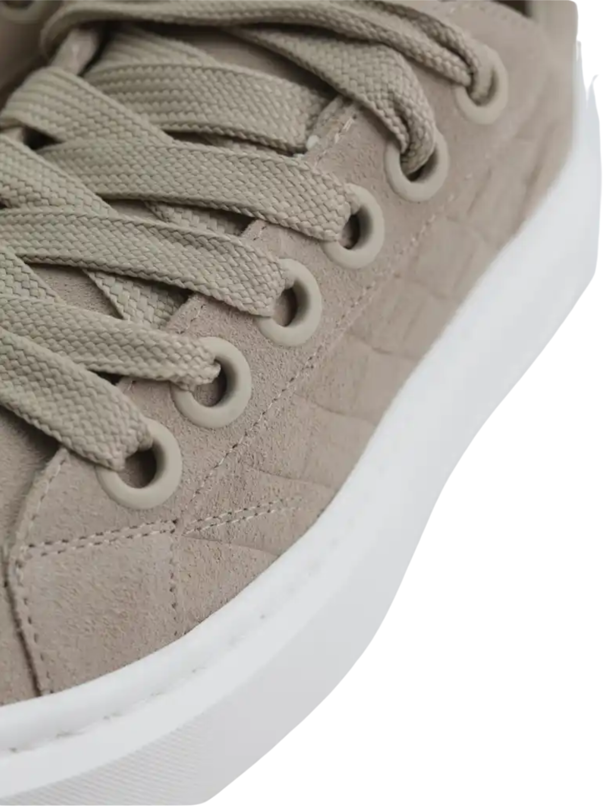 Cleens Sneaker C48 Suede White Sole Tan