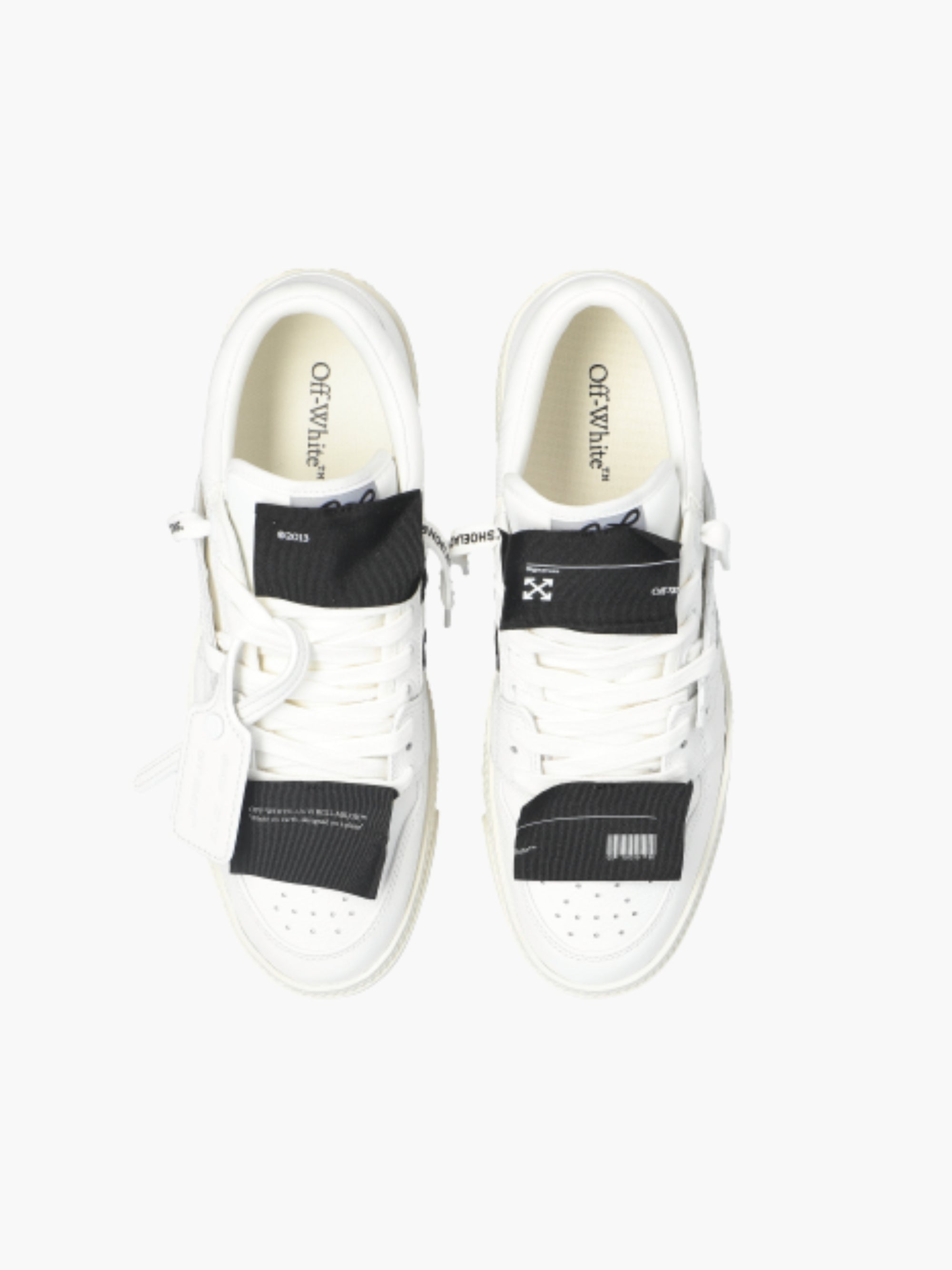 Off-white Sneakers Ows141 W-ow Be Right Black/White