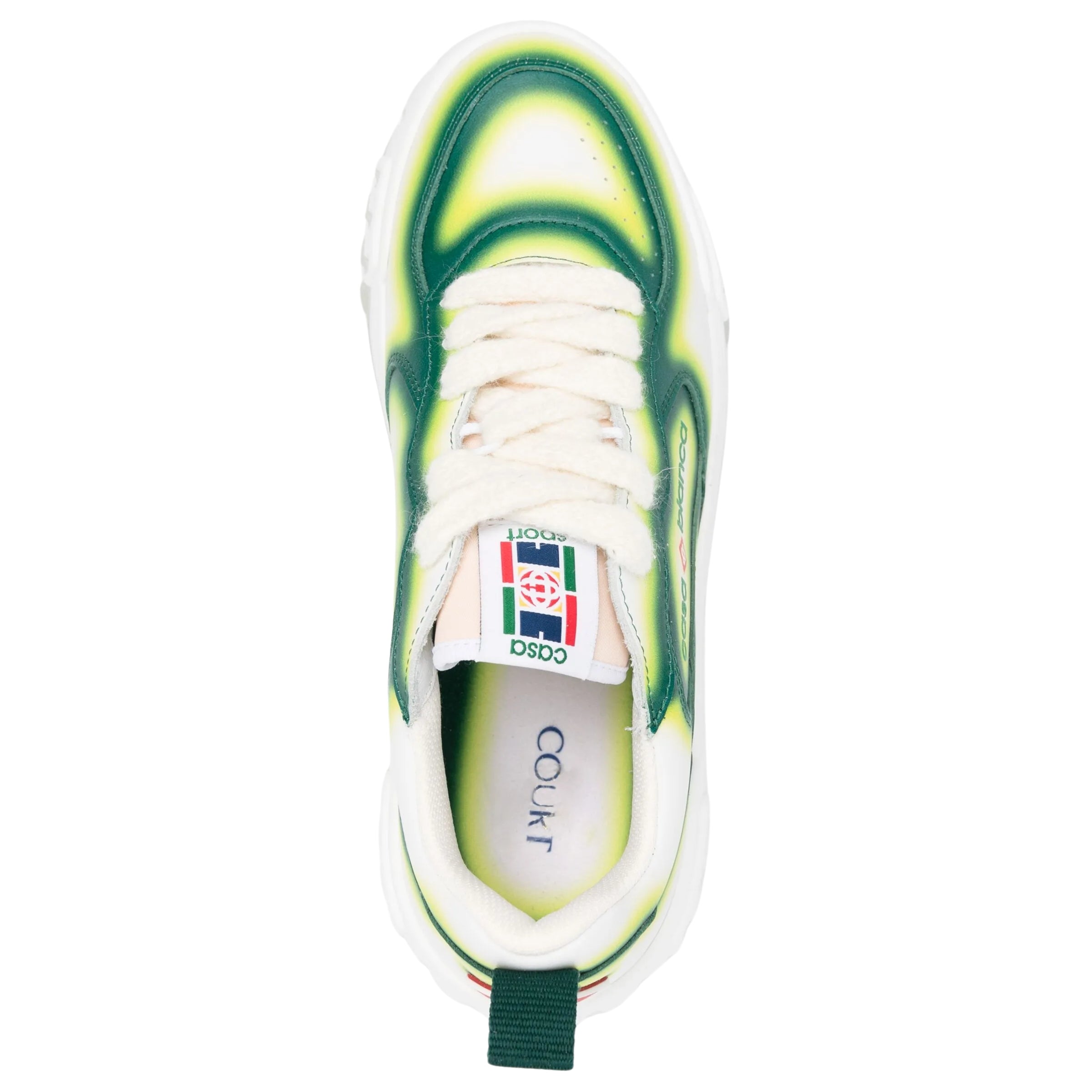Casablanca Sneaker Court White-Green – AL Capone Premium